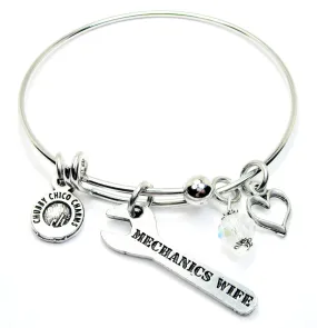 Mechanic's Wife Expandable Bangle Bracelet