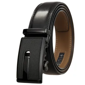 Men's Belts Metal Automatic Buckle Belt for Men Genuine Leather Waist Band Luxury Cowhide High Quality Designer Men's Belt 3.5cm