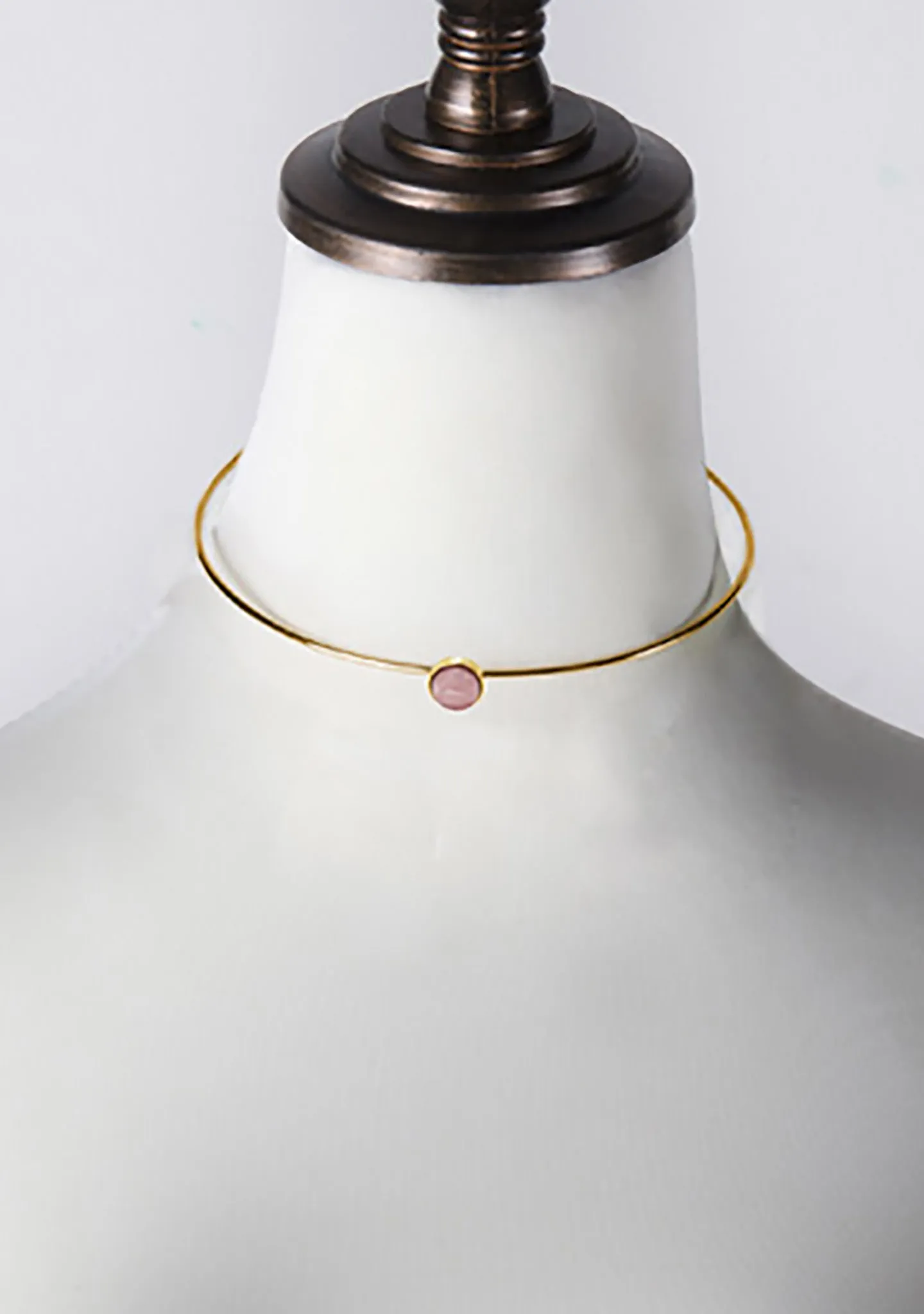 Mia Choker in Gold/Rose