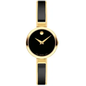 Movado Moda Black Museum Dial Women's Watch 0607714