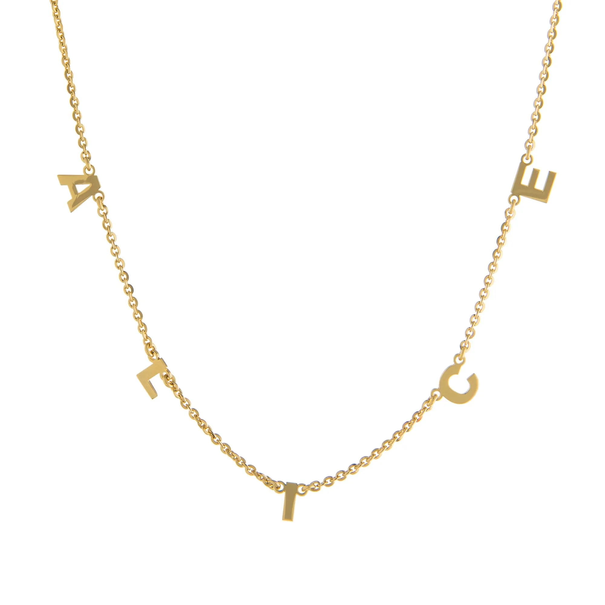 Multi Letter Necklace