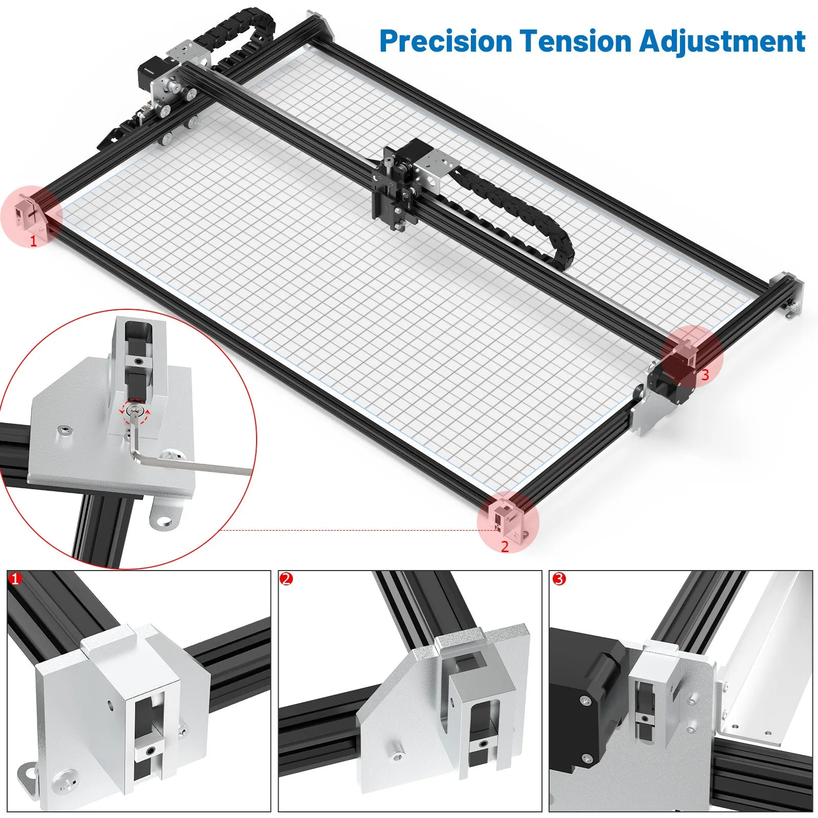 NEJE Belt Tensioner for NEJE 3/2s Max and NEJE 3 Pro Laser Engraver Cutter