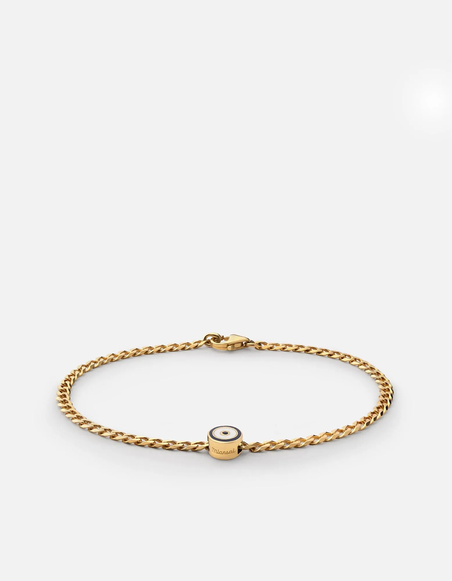 Opus Sapphire Type Chain Bracelet, Gold Vermeil/Blue