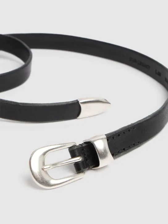 Our Legacy   2cm Leather belt 