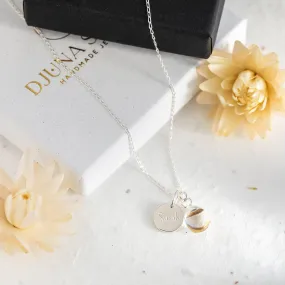 Personalised Citrine Necklace