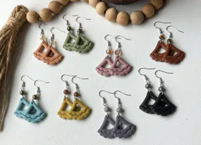 Polymer Clay Earrings - 2 Design Options