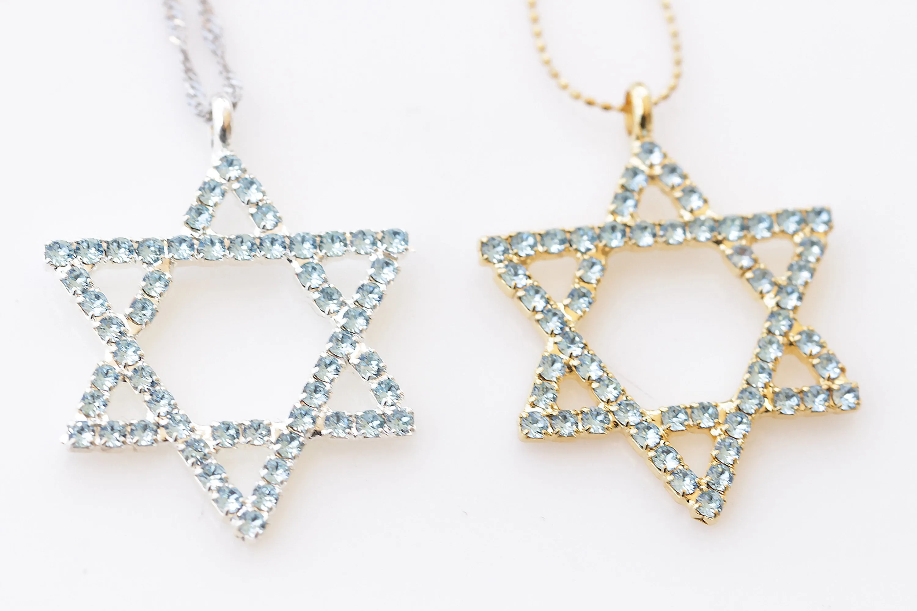 RED STAR OF David Necklace