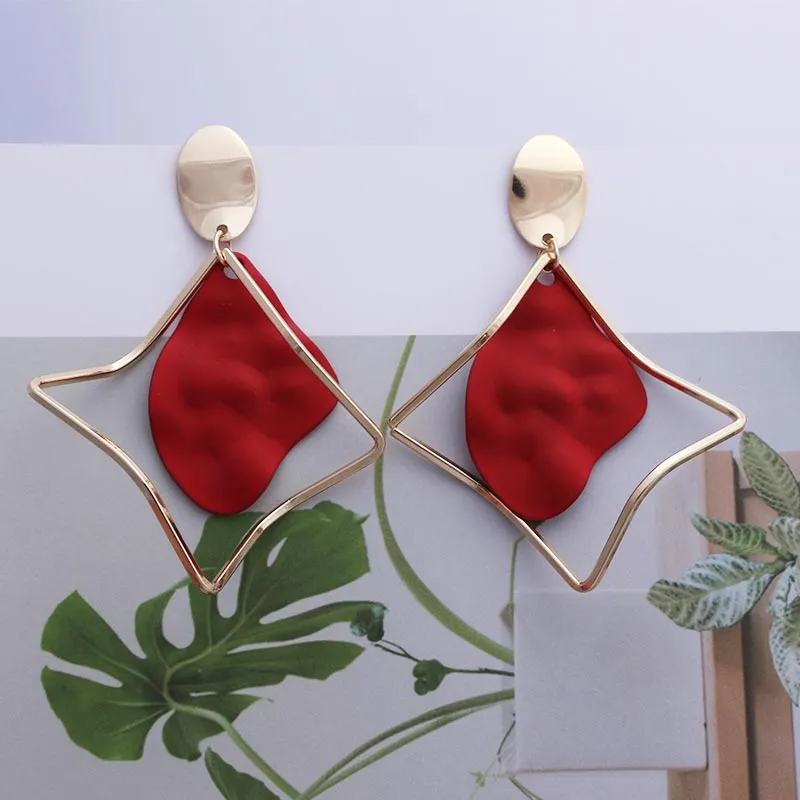 Retro Vintage Statement Earrings