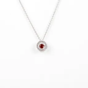 Ruby Dancing Necklace