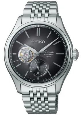 Seiko Presage Classic Series Sumi-Iro Open Heart Automatic Men's Watch SPB471J1