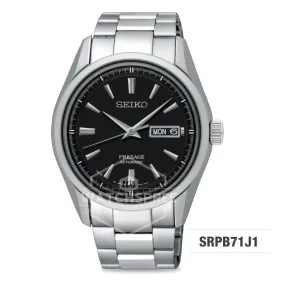 Seiko Presage (Japan Made) Automatic Silver Stainless Steel Band Watch SRPB71J1 (Not For EU Buyers) (LOCAL BUYERS ONLY)