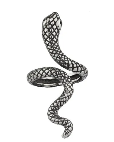 SNAKE RING WITH ZIRCONIA