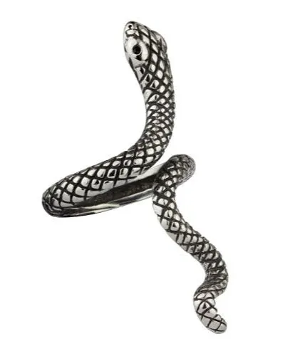 SNAKE RING WITH ZIRCONIA