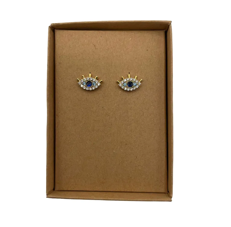 Sparkle eye earrings