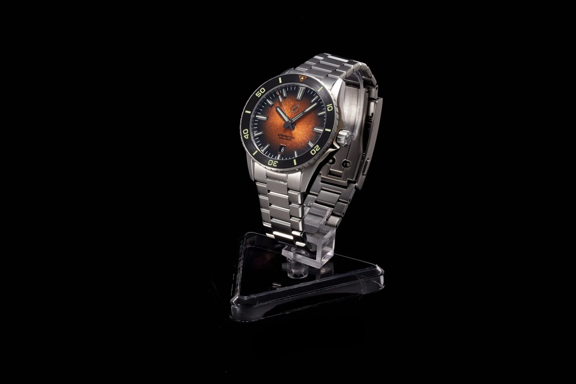 Spearfish 40mm Diver 'Burnt Orange'