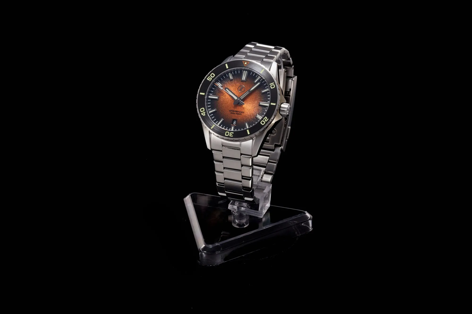 Spearfish 40mm Diver 'Burnt Orange'