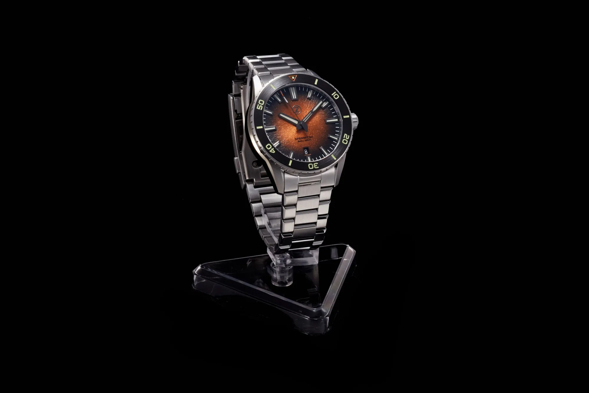 Spearfish 40mm Diver 'Burnt Orange'