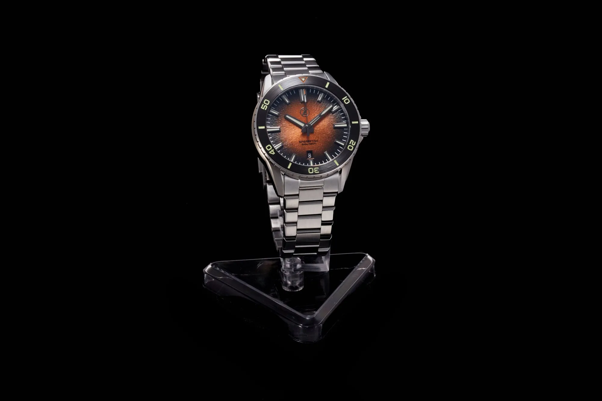 Spearfish 40mm Diver 'Burnt Orange'