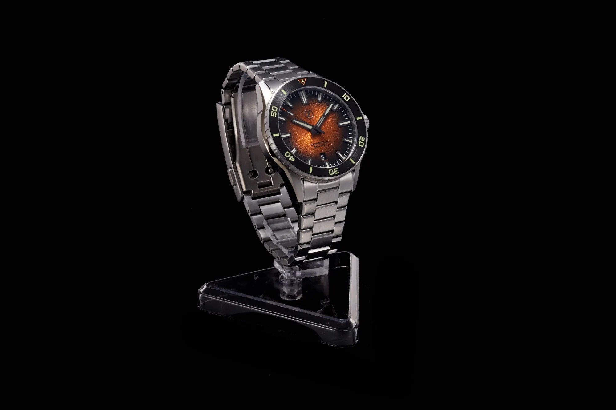 Spearfish 40mm Diver 'Burnt Orange'