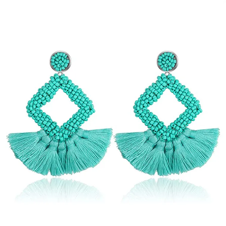 Statement Boho Drop Earrings