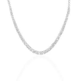 Sterling Silver 1/3 Carat Diamond Chain