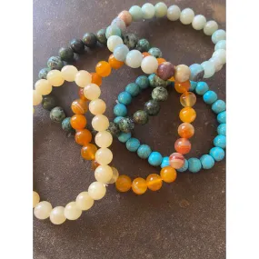 Stone Bead Bracelet