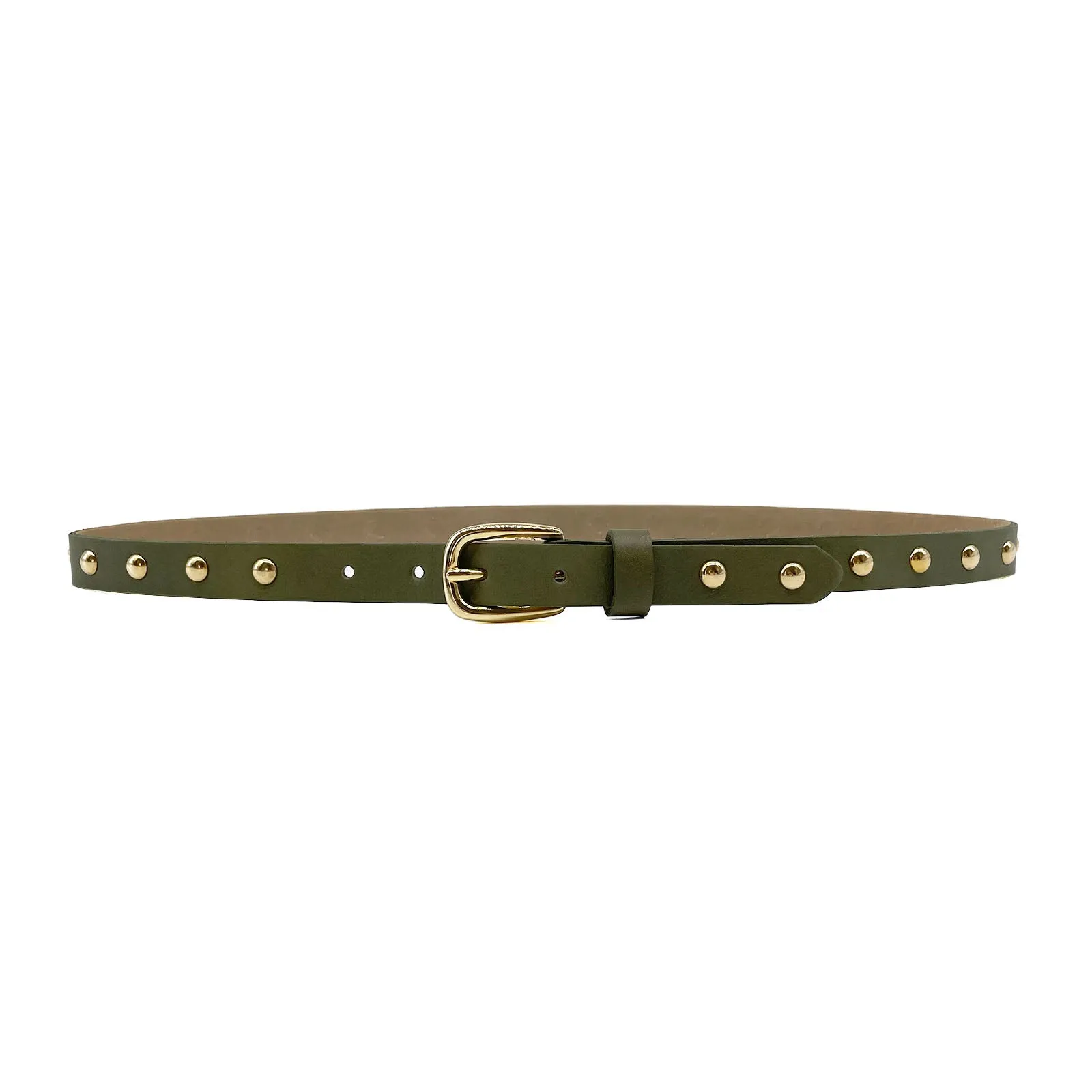 Streets Ahead Gold Studs Belt