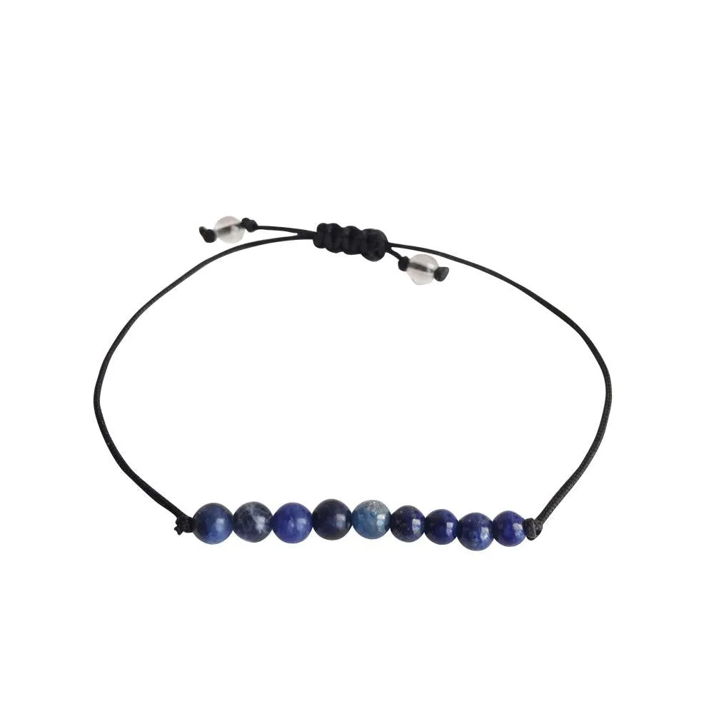 Third Eye Chakra Nylon Wish Bracelet