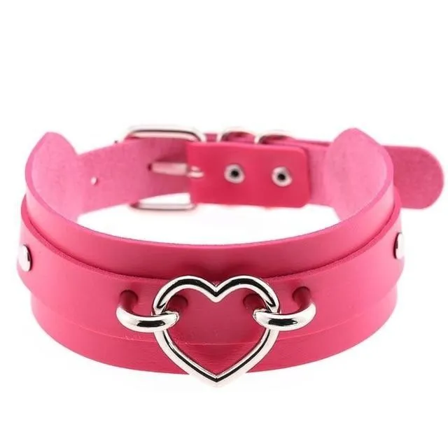 Vegan Heart Collar