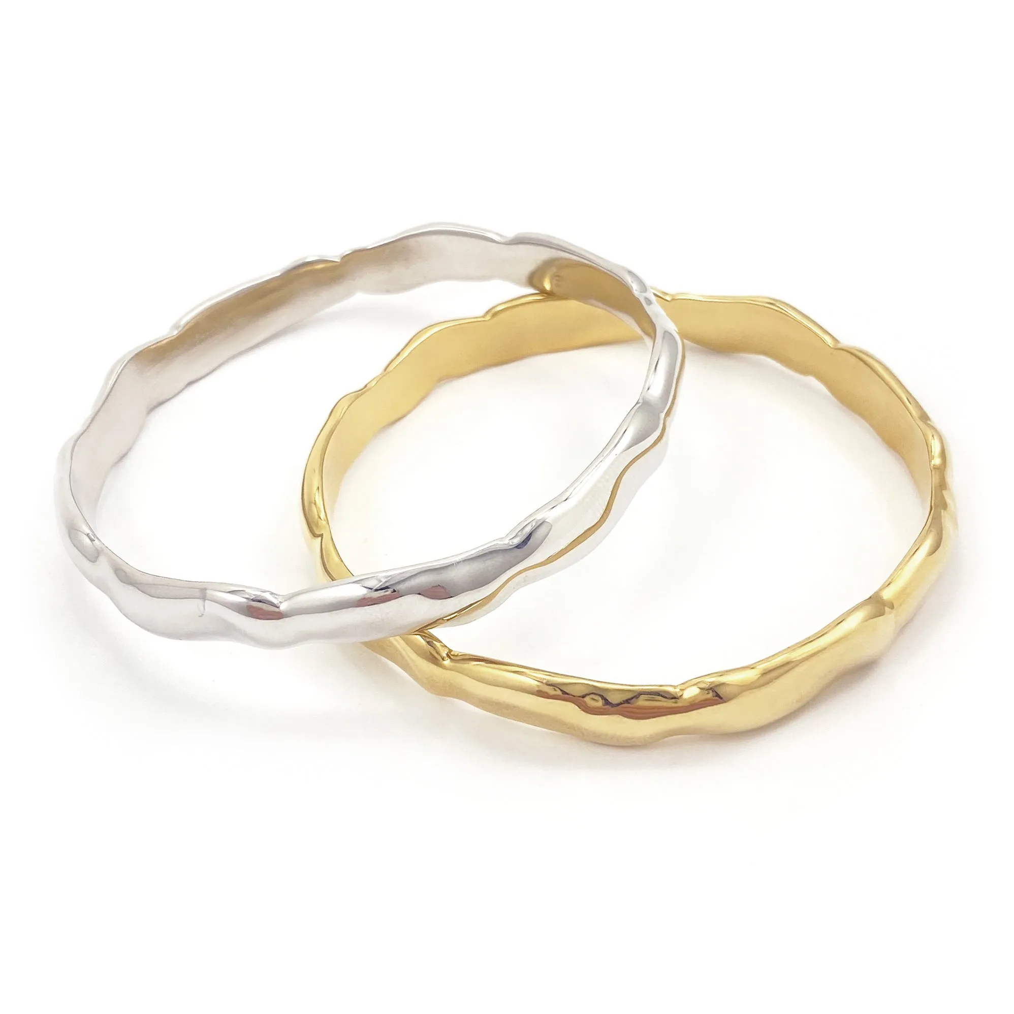 Wavi Bangle - Gold