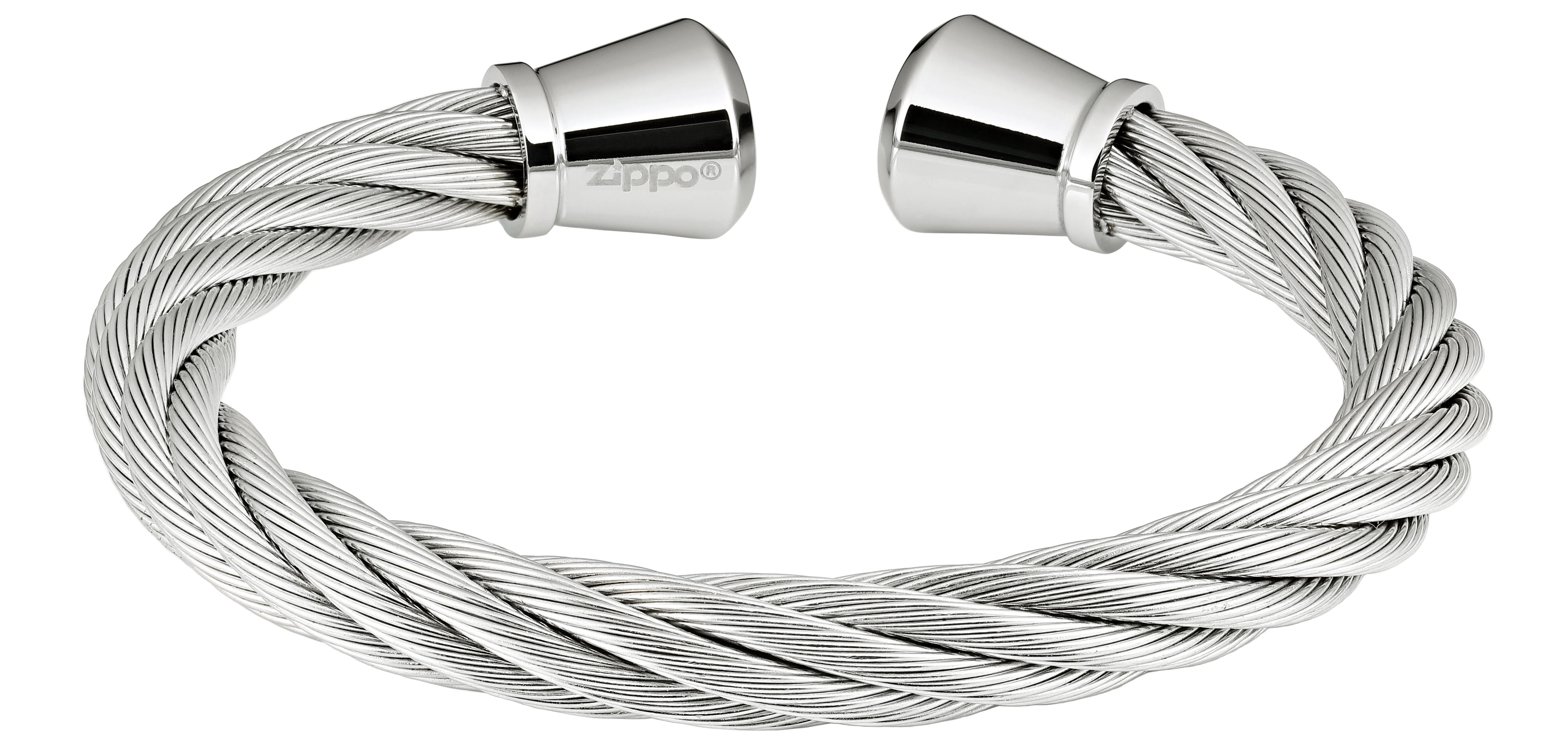 ZIPPO CABLE WIRE BRACELET ONE SIZE